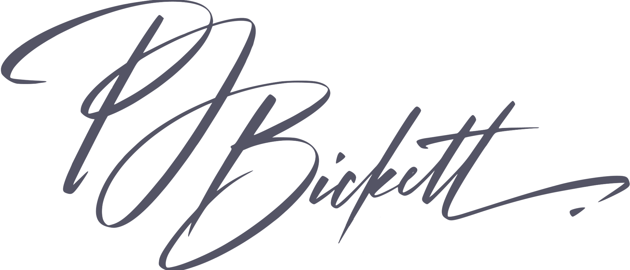 PJ Bickett signature