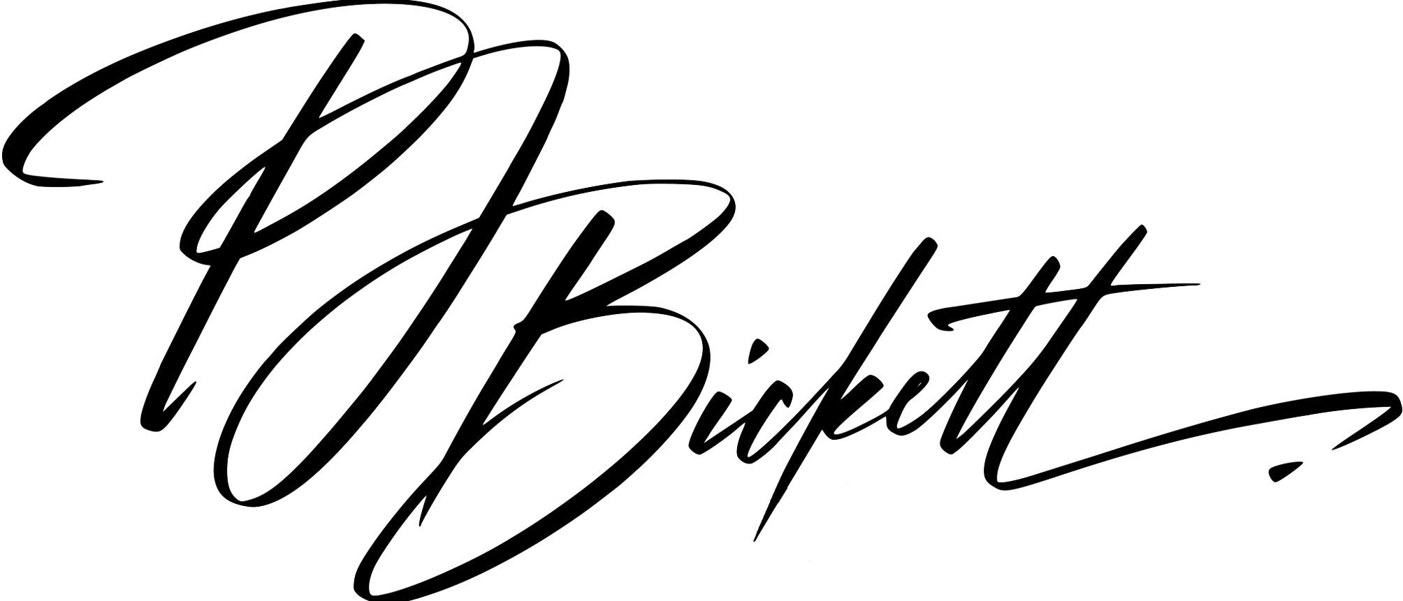 PJ Bickett signature